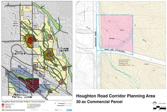 Houghton Corridor Masterplan land planning